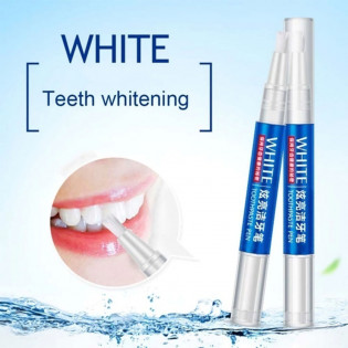 White Toothpaste Pen